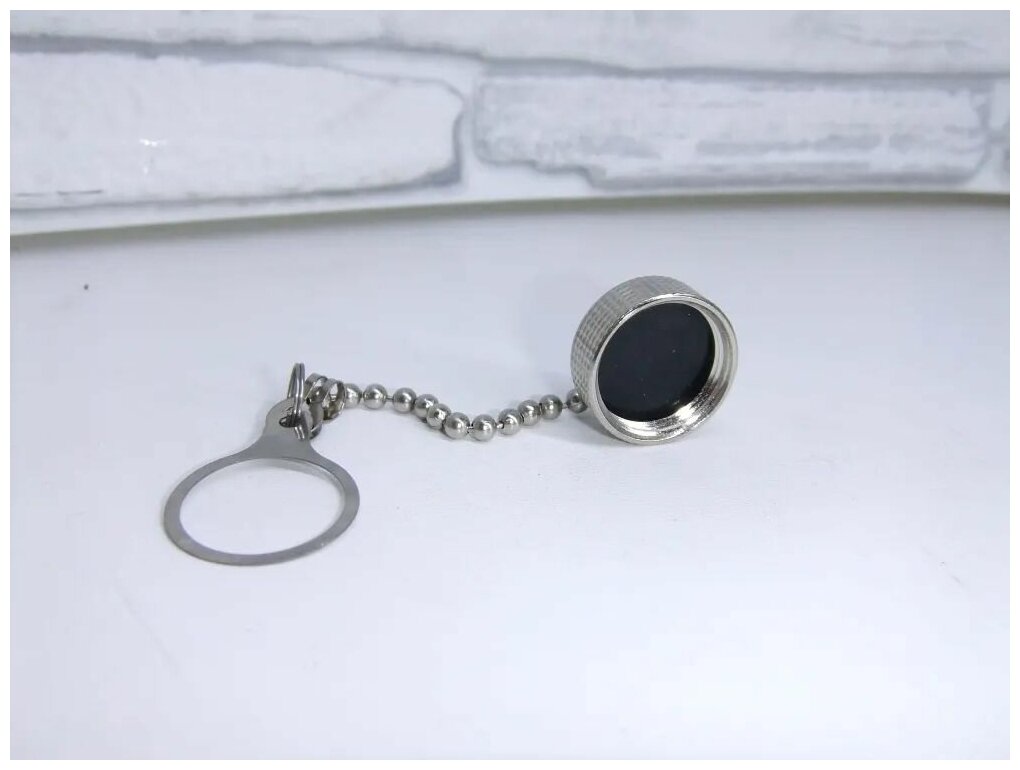 фото Металлическая заглушка порта зарядки для электросамоката Kugoo/Halten/Ultron/White Sibiria