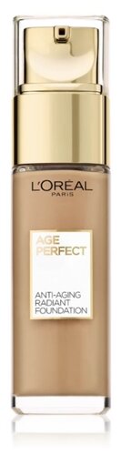 L'Oreal Paris Тональный крем Age Perfect Anti-Age Radiant Foundation, 30 мл