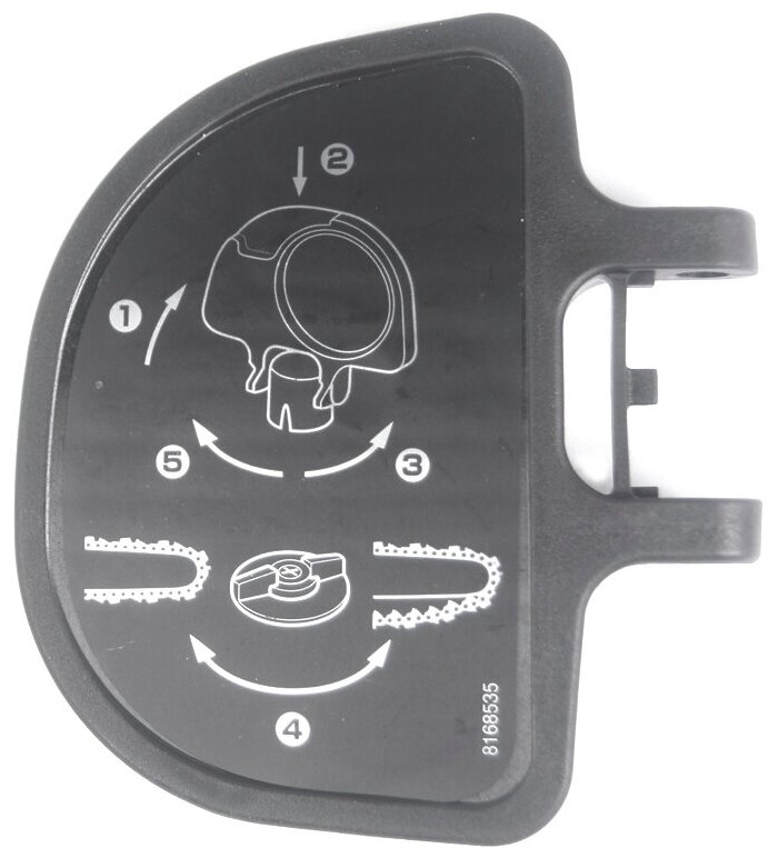 Рычаг крышки шины подходит для инструмента Makita AS3626, BUC250, BUC300, UC250D, UC3020A, UC3520A, UC3530A, UC4020A, UC4030A, UC4530A