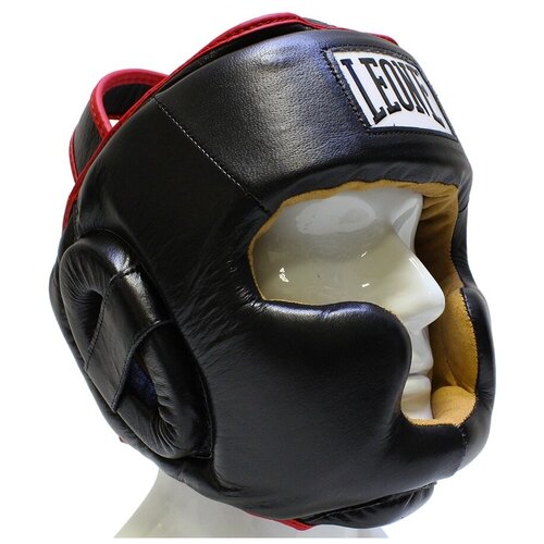 Боксерский шлем Leone 1947 черный, M