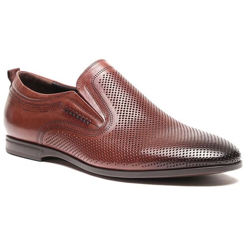 фото Туфли vitacci, натуральная кожа, размер 44, коричневый