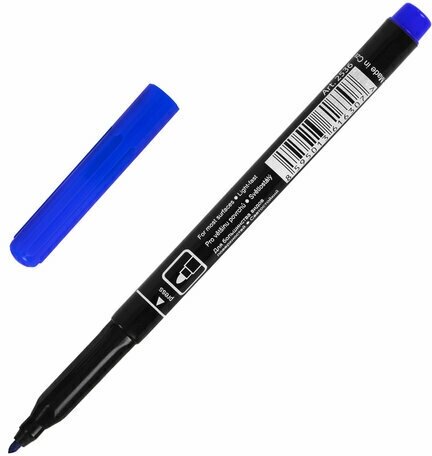 Маркер перманентный Centropen 2536/1З 1 мм зеленый - фото №5