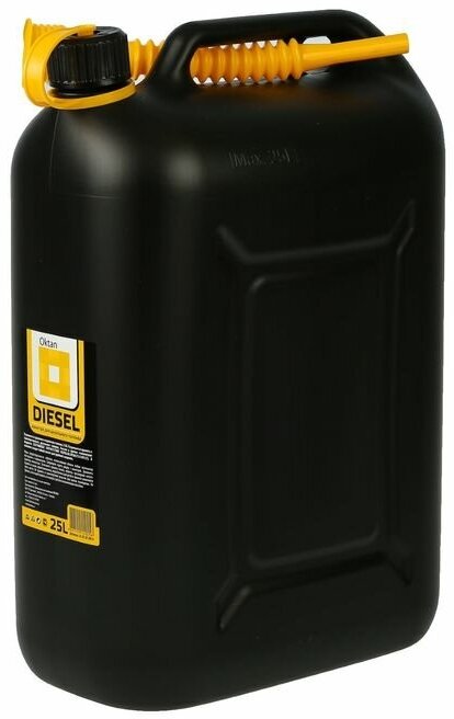 Oktan Канистра ГСМ Oktan DIESEL, 25 л, пластиковая, черная