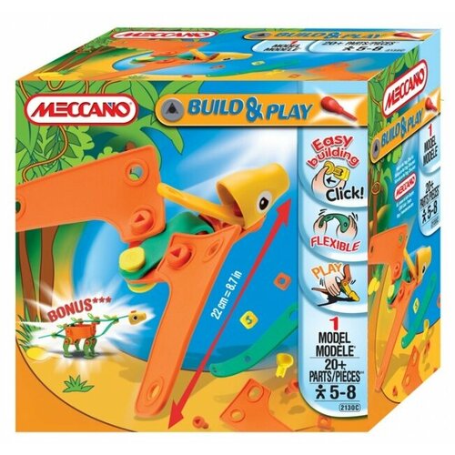 Конструктор Meccano Build&Play 732130С Птеродактиль, 20 дет.