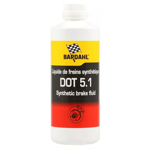 Жидкость тормозная brake fluid dot 5.1 450ml, bardahl, 5915