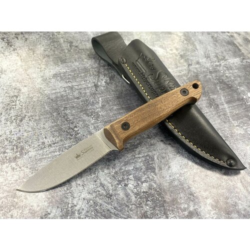 Нож Kizlyar Supreme Santi (орех, Aus-8) нож safari aus 8 stonewash орех от kizlyar supreme