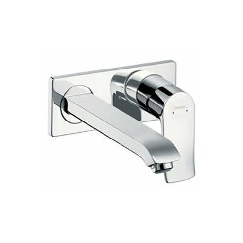 Для раковины (умывальника) hansgrohe Metris 31086000 + 13622180 хром смеситель для раковины hansgrohe metris хром 31084000