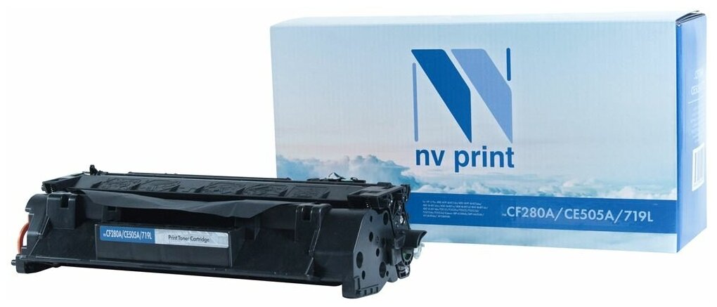 Картридж NV Print NV-CF280A/CE505A/NV-719L для HP и Canon, 2700 стр, черный