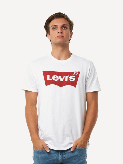 Футболка Levis GRAPHIC SET-IN, размер XS, белый