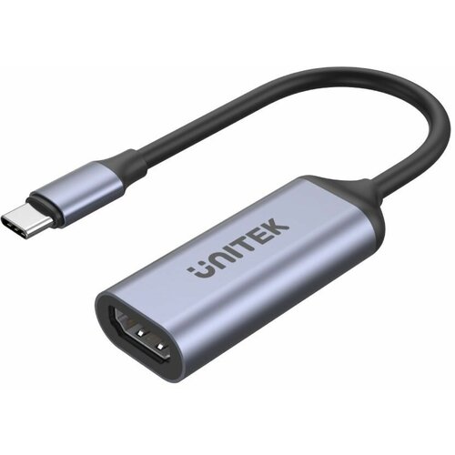 Адаптер-переходник Unitek USB C - HDMI 8K 2.1, цвет серый (V1416B)