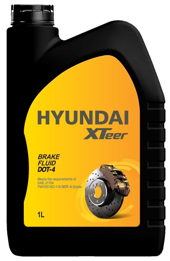 Тормозная жидкость HYUNDAI XTeer Brake Fluid DOT-4 1L