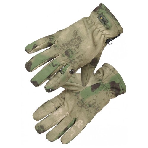 фото Перчатки тактические нейлоновые gongtex 3m-thinsulate tactical gloves для влажной и холодной погоды арт cglv-0002t, цвет атакс (a-tacs)-xl