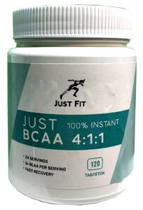 Фото BCAA Just Fit Just BCAA 4:1:1 (120 табл.)