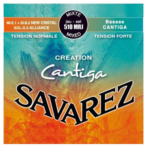 Savarez 510MRJ Creation Cantiga Mixed Tension струны для классической гитары savarez creation cantiga high tension 510mj