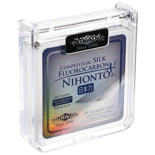 фото Леска мононить mikado nihonto fluorocarbon silk 0,45 (30 м) - 12.10 кг.