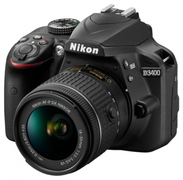 Фотоаппарат Nikon D3400 Kit черный