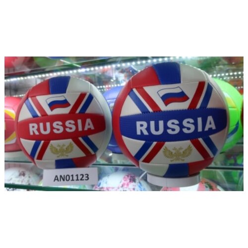 фото Мяч волейбольный "russia", арт. an01123 рыжий кот
