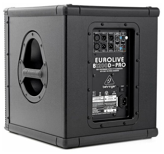 Сабвуфер BEHRINGER Eurolive B1200D-PRO 1 колонка, black — купить в