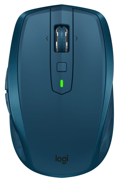 Мышь Logitech MX Anywhere 2S бирюзовый оптическая (4000dpi) беспроводная BT/Radio USB (5but)