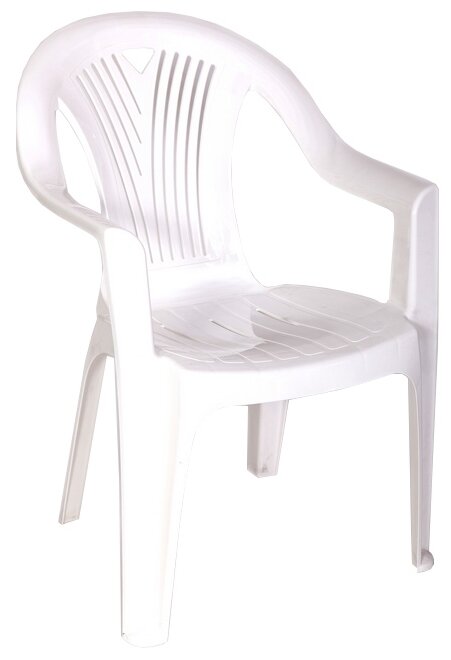 Кресло пластиковое Стандарт Пластик Салют 84 x 66 x 60 см белое