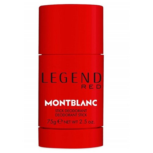 Mont Blanc Мужской Legend Red Дезодорант твердый (stick) 75мл