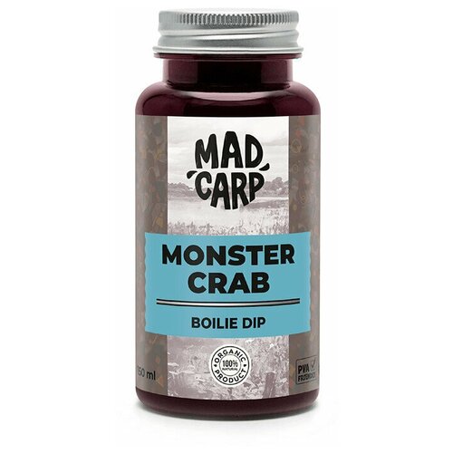 Дип Mad Carp Baits MONSTER CRAB (Монстр Краб) 150мл зажим greenbean mini crab 40