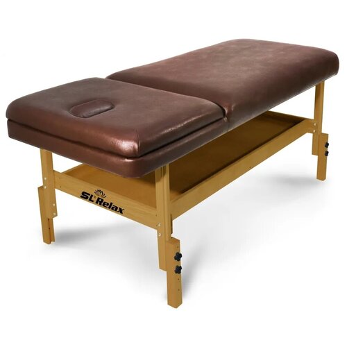 Массажный стол SL Relax Comfort кожа 6 коричневый 35400₽
