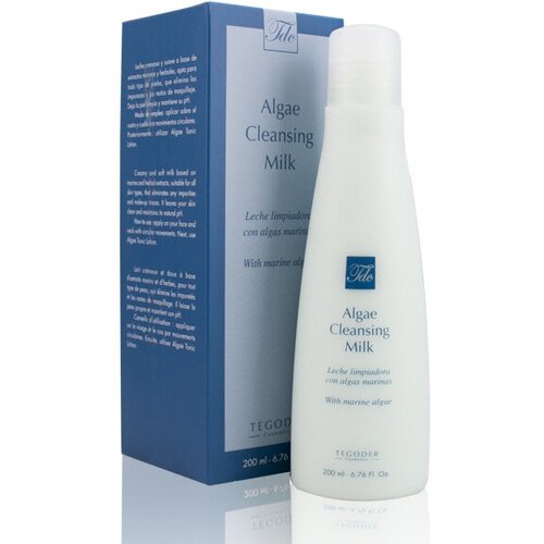 Купить Очищающее молочко с водорослями для сухой и чувствительной кожи (Algae Cleansing Milk 200 ml) Tegor, Tegoder Cosmetics