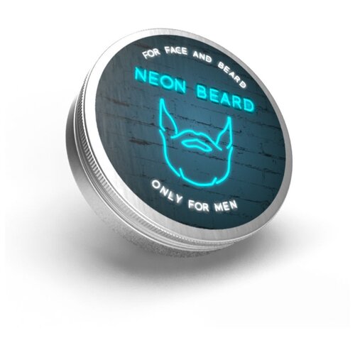 фото NEON BEARD Oil plasticine (масло пластилин для лица, бороды и волос) Blue Neon, 15 мл