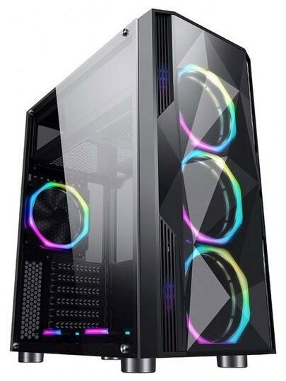 Корпус ATX Formula F-3401 V1 Без БП чёрный