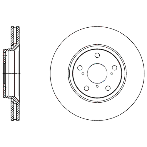 фото Комплект тормозных дисков передний sangsin brake sd4605 295x26 для opel (2 шт.)