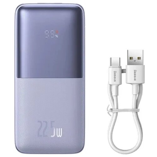 Внешний аккумулятор повербанк Baseus Bipow Pro Power Bank 10000mAh 225W Purple PPBD040005 251400₽