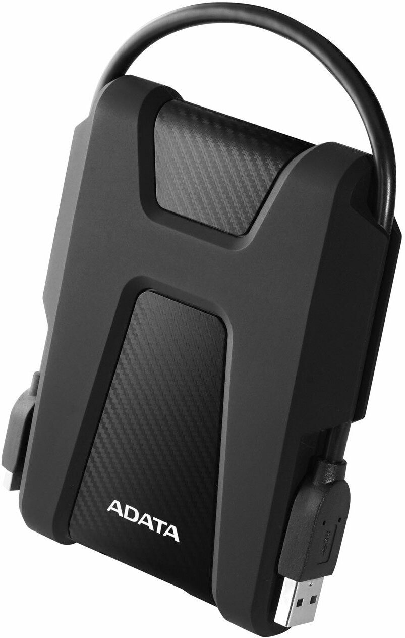 Внешний жесткий диск Adata 2.5' 1.0Tb USB 3.0 A-Data DashDrive Durable AHD680-1TU31-CBK Black