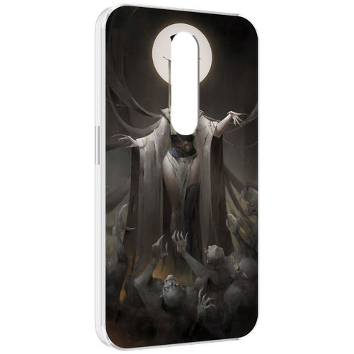 Чехол MyPads Erfiorr — Fantasy Art Dimension для Motorola Moto X Force (XT1585 / XT1581) задняя-панель-накладка-бампер