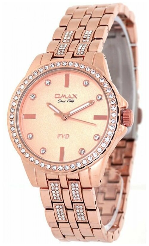 Наручные часы OMAX JSS014600F, розовый