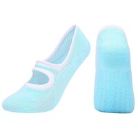 Носки Rekoy Носки для йоги Yoga Socks, размер 35-42, бирюзовый