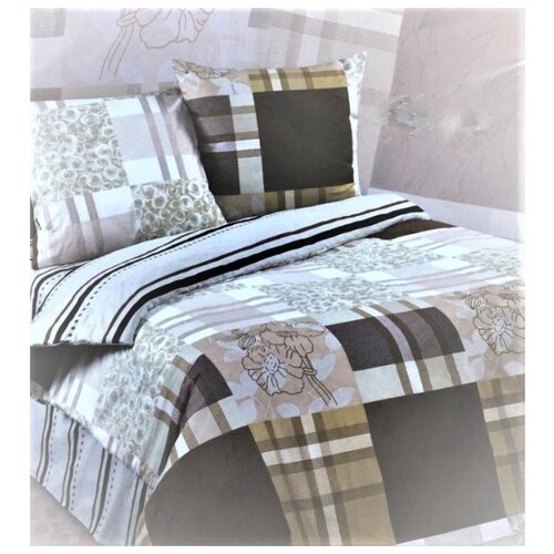 фото Постельное бельё "экзотика" поплин; техно; размер: 2.0