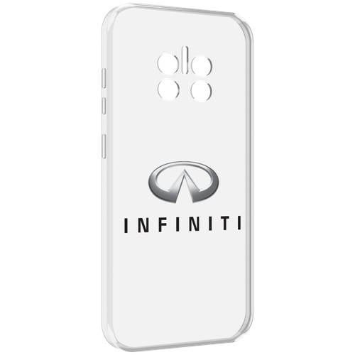 Чехол MyPads Infiniti-3 мужской для Doogee V11 задняя-панель-накладка-бампер
