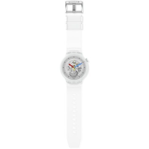 фото Наручные часы swatch наручные часы swatch clearly bold sb01k100, белый