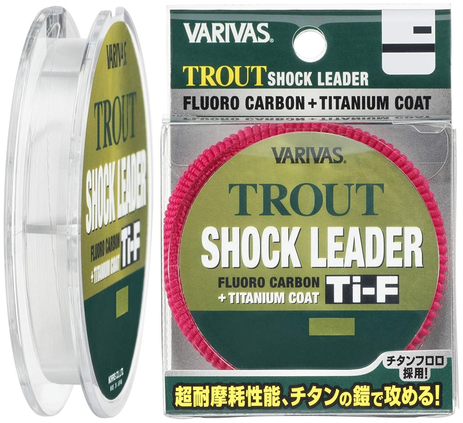 Монофильная леска Varivas Trout Shock Leader Fluoro Ti-F (03lb)