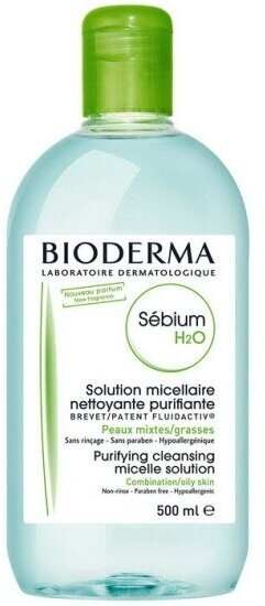 Мицеллярная вода Bioderma Sebium H2O Solution Micellaire, 500 мл