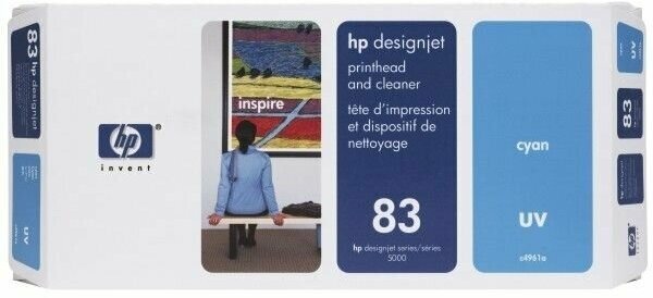 HP 83 - C4961A печатающая головка (C4961A) голубой 1000 стр