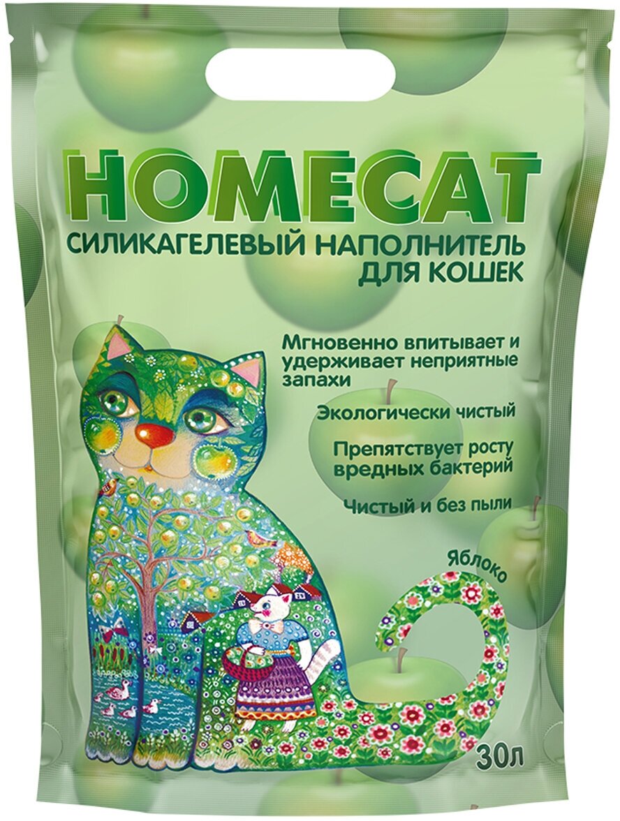 Наполнитель для кошачьего туалета HOMECAT - фото №7