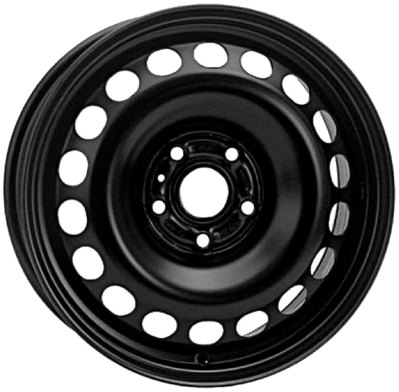 Колесные штампованные диски Magnetto 16009 Black 6.5x16 5x108 ET50 D63.3 Чёрный (16009)