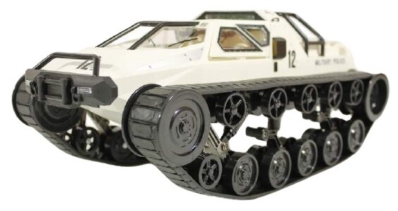 Вездеход Heng Long Military Police (G2061-1), 1:12, 34.3 см, белый