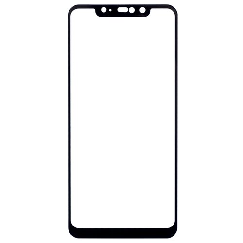 RE:PA Защитное стекло 5D на весь экран для Xiaomi Redmi Note 6 Pro черное