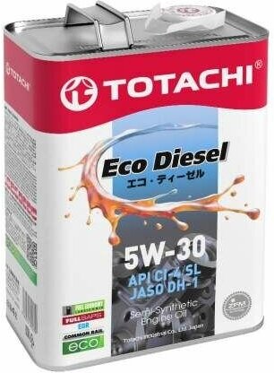 Моторное масло Totachi Eco Gasoline 5w-30 4 л 10804