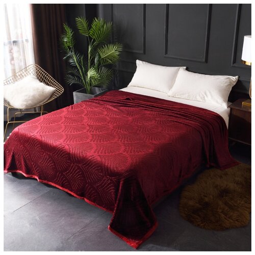 фото Плед tango "brooklyn", термотиснение, евро, 200x220 см, арт. bro2022-11