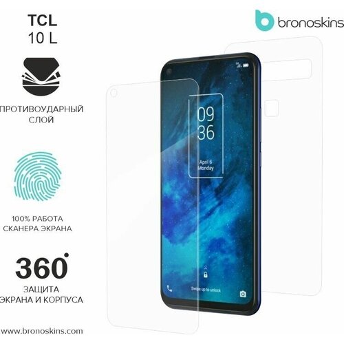 Защитная пленка для TCL 10L (Глянцевая, Защита экрана CaseFriendly)