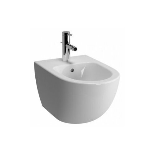 Биде подвесное VitrA Sento 4338B003-0288 с горизонтальным выпуском белый vitra s50 5324b003 0288 с горизонтальным выпуском белый